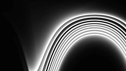 圆形结构线如黑白海浪3D全hd可循环视频动画视频的预览图
