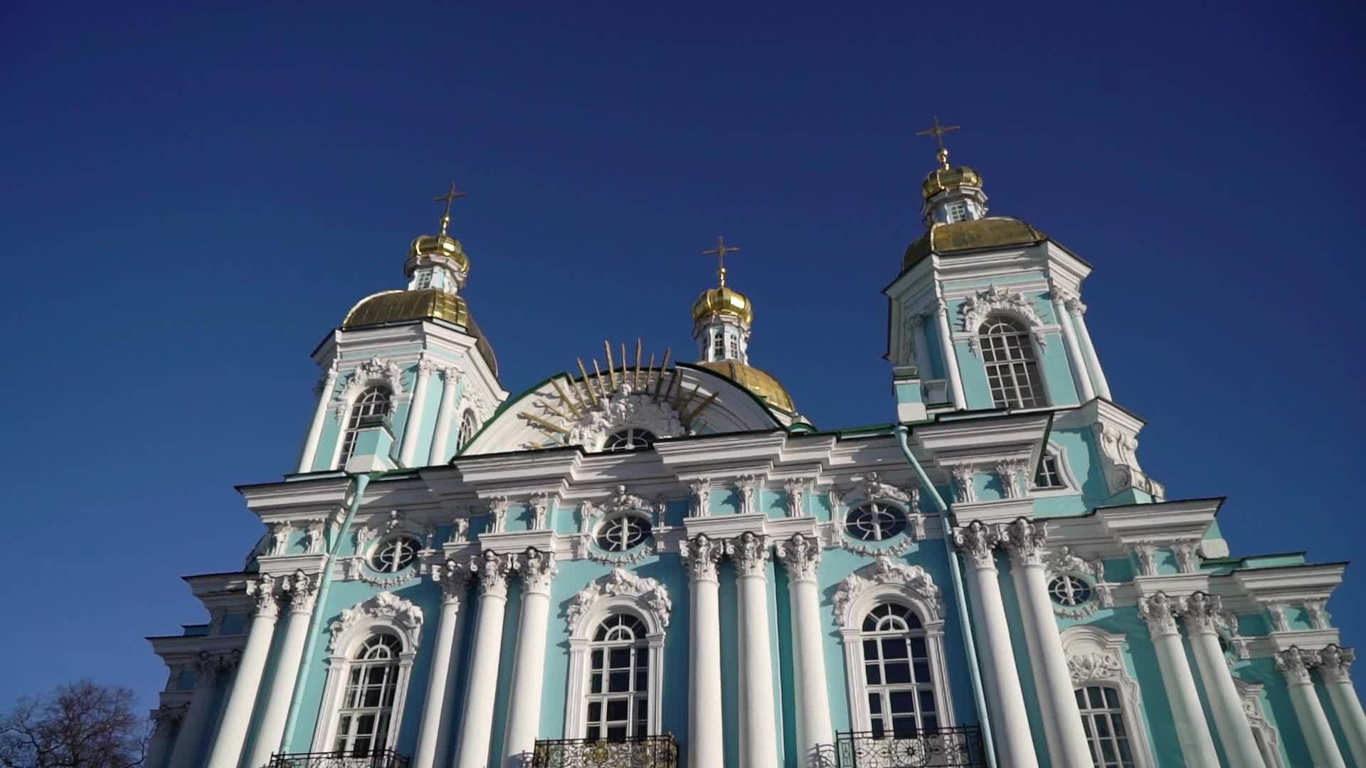 圣彼得斯堡海军大教堂视频的预览图