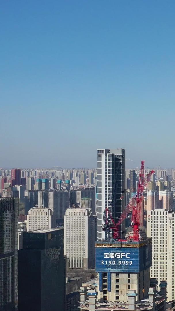 沈阳城市风景航拍视频视频的预览图