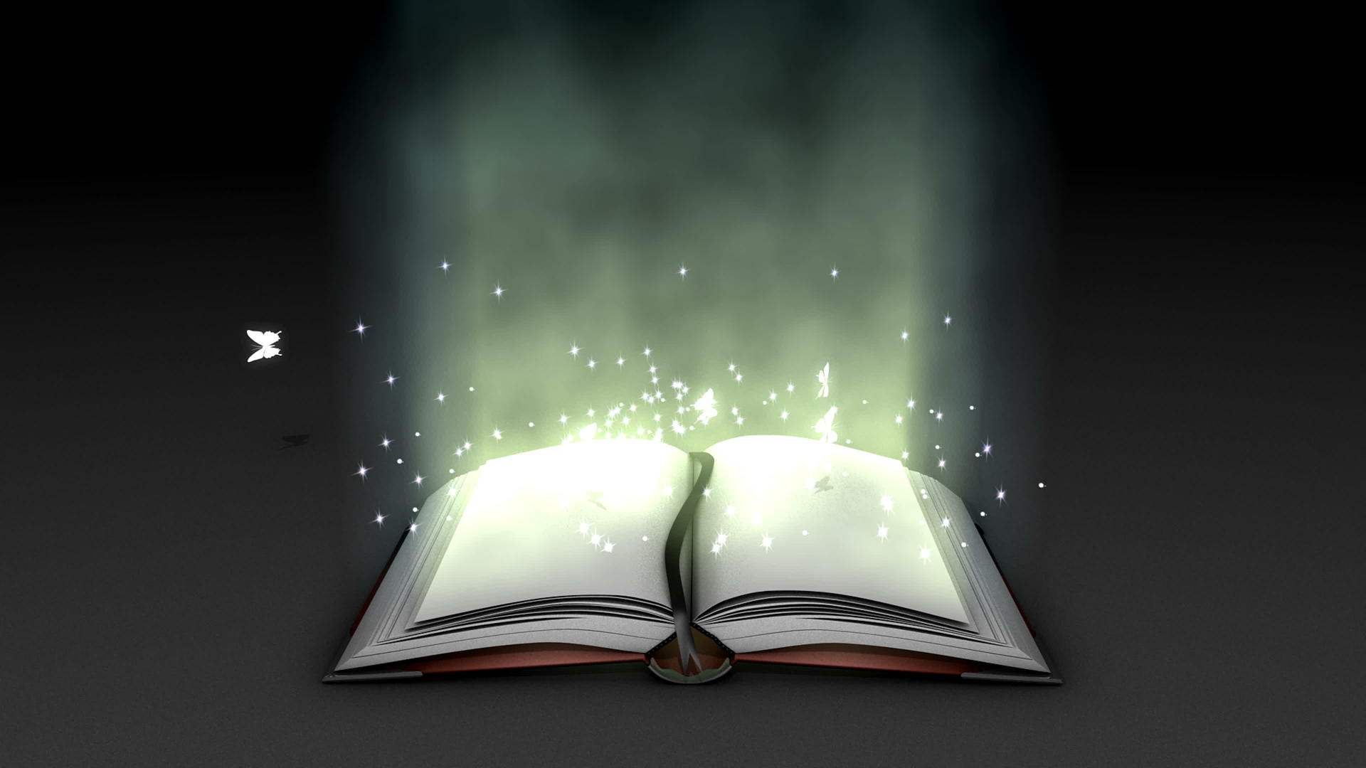 幻想和神奇的书籍动画视频的预览图