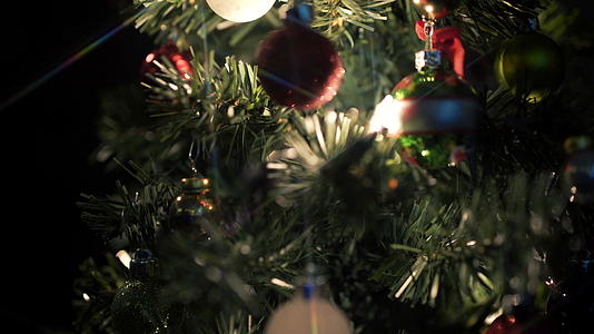 Christmas树木旋转恒星过滤器视频的预览图