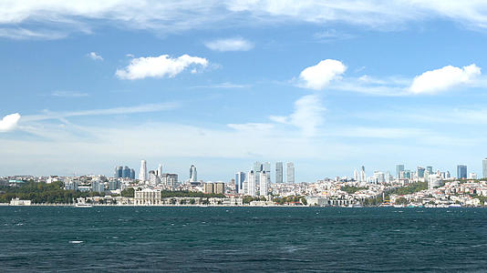 土耳其伊斯坦布尔大海延时合集4K视频的预览图