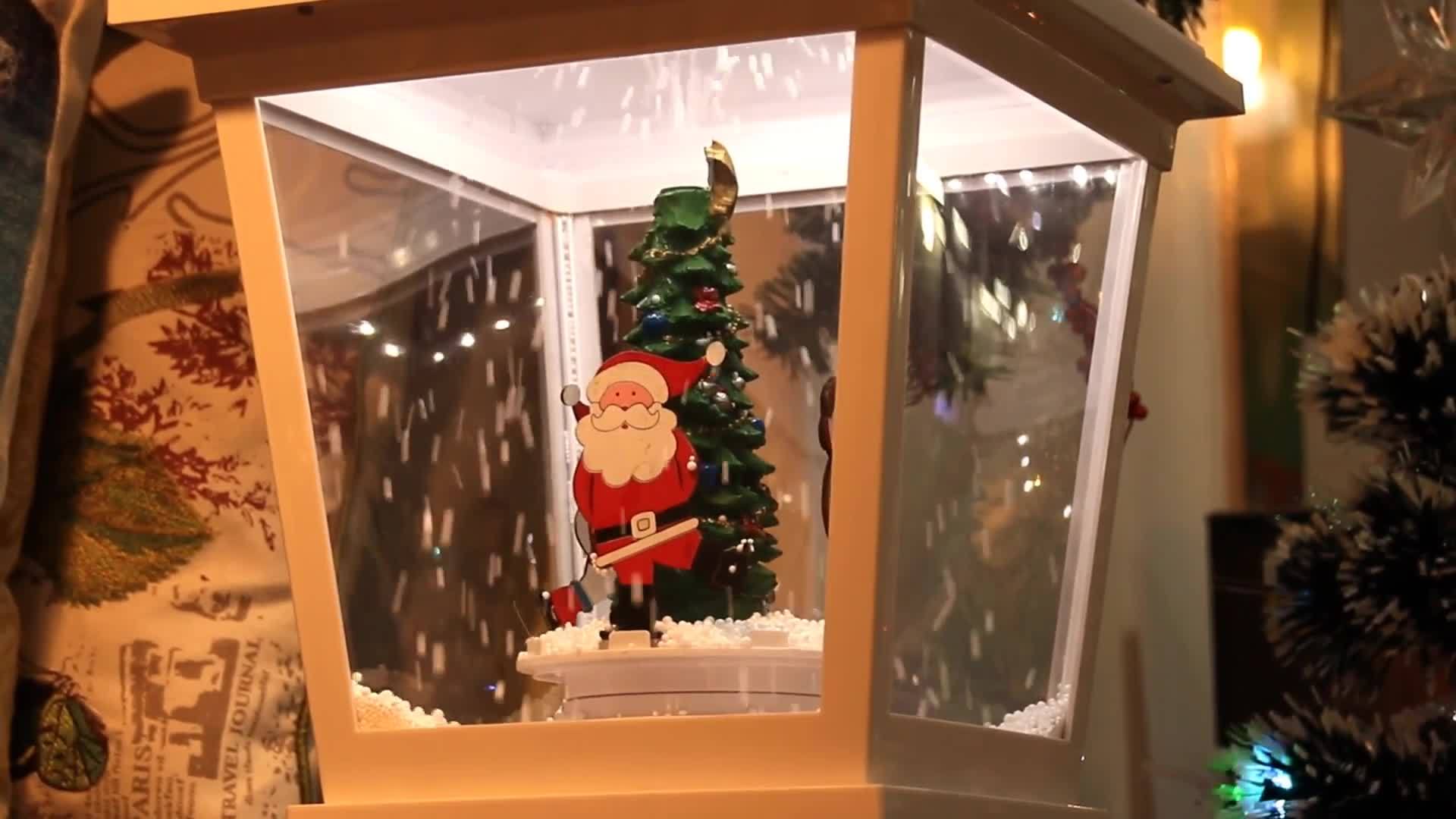 美丽的圣诞装饰视频的预览图