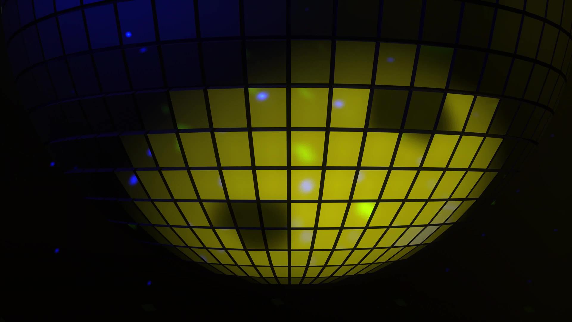 迪斯科舞厅的背景背景和夜间舞厅的闪光和反射视频的预览图