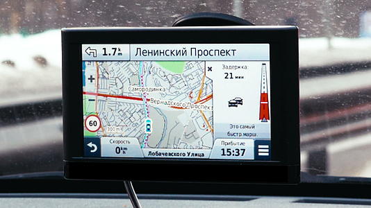 使用GPS莫斯科导航驱动视频的预览图