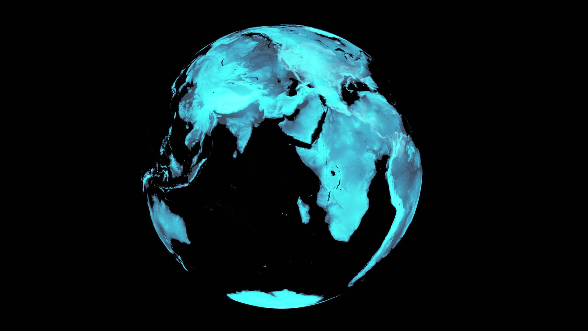 地球从卫星到世界的无缝动画视频的预览图
