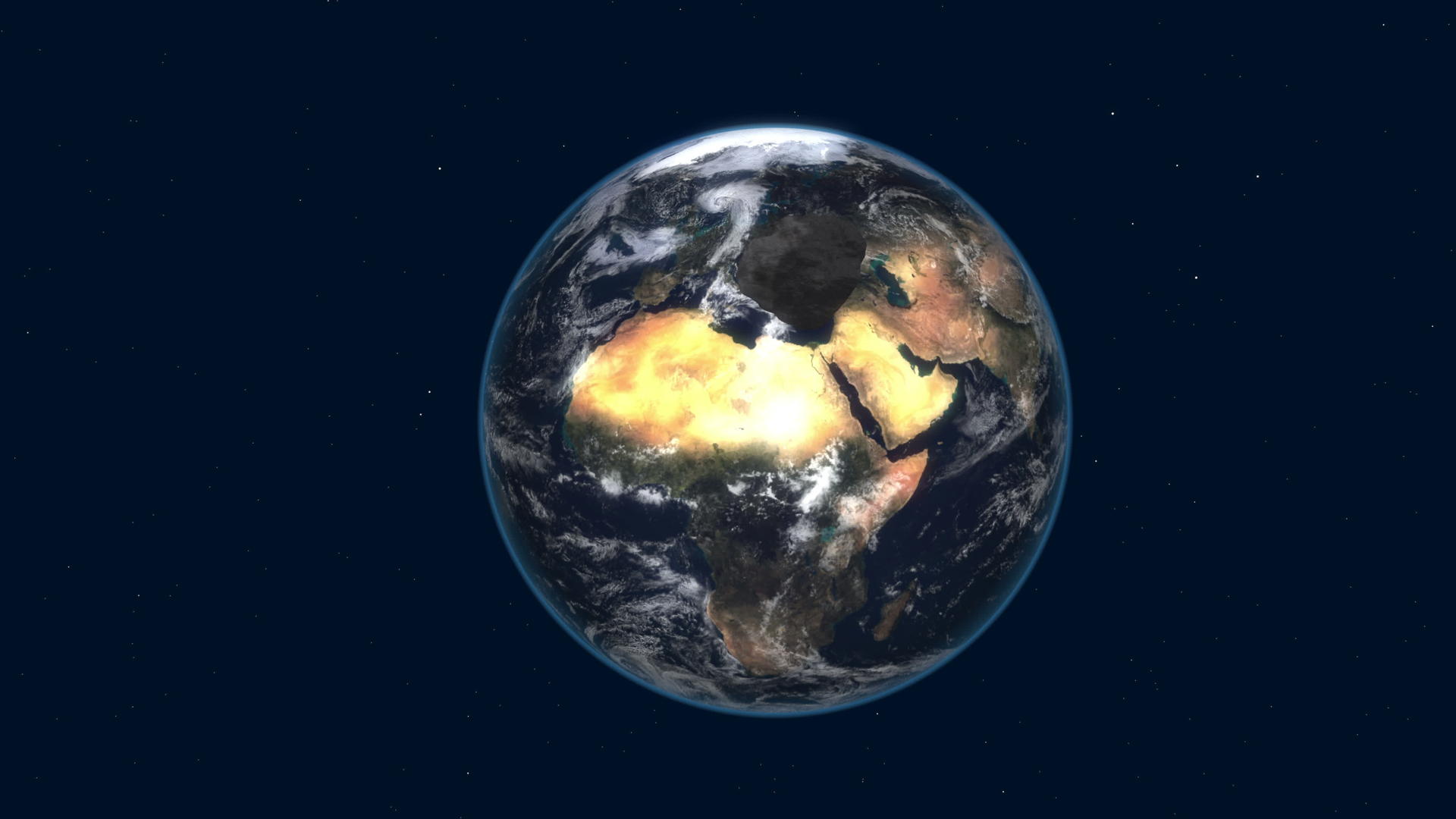 小行星攻击地球4k视频的预览图
