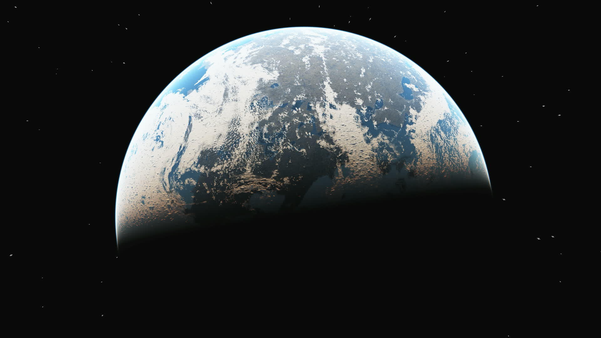 地球从空间看到地球视频的预览图