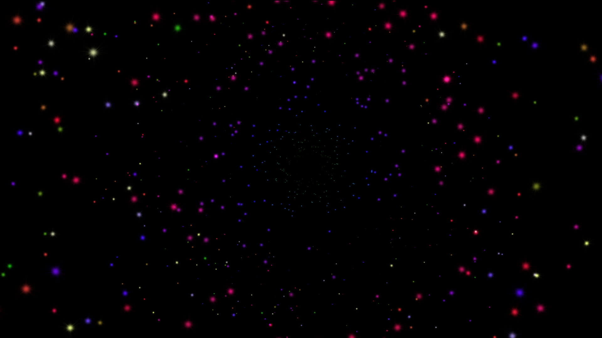 星星在深夜抽象背景视频的预览图