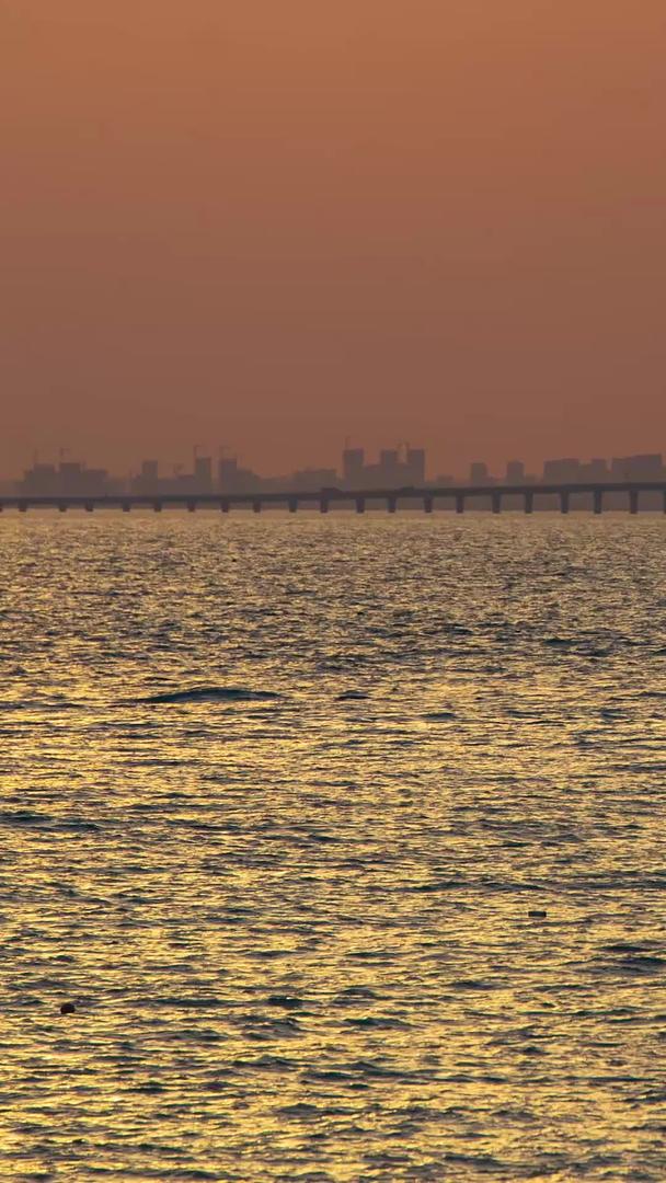青岛胶州湾跨海大桥高清延时视频的预览图