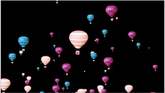 热气球上升视频的预览图