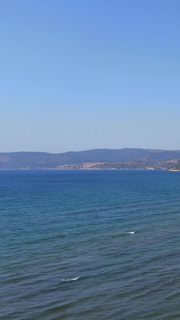 地中海海滨海滨海滨海滩休闲度假视频的预览图