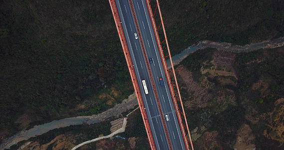 航拍桥梁交通视频的预览图