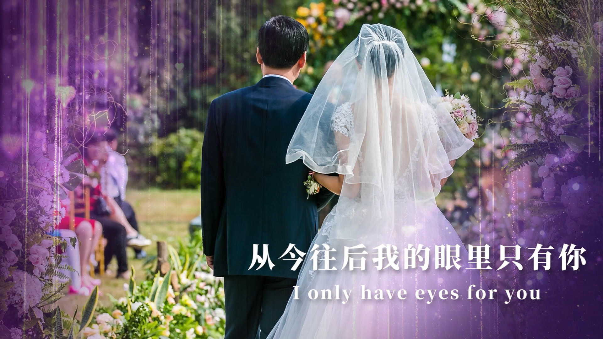 婚礼婚庆七夕情人节开场片头AE模板视频的预览图