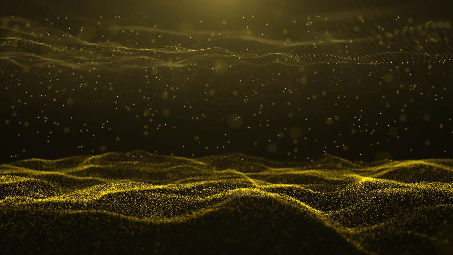 震撼粒子抽象漂浮背景视频的预览图