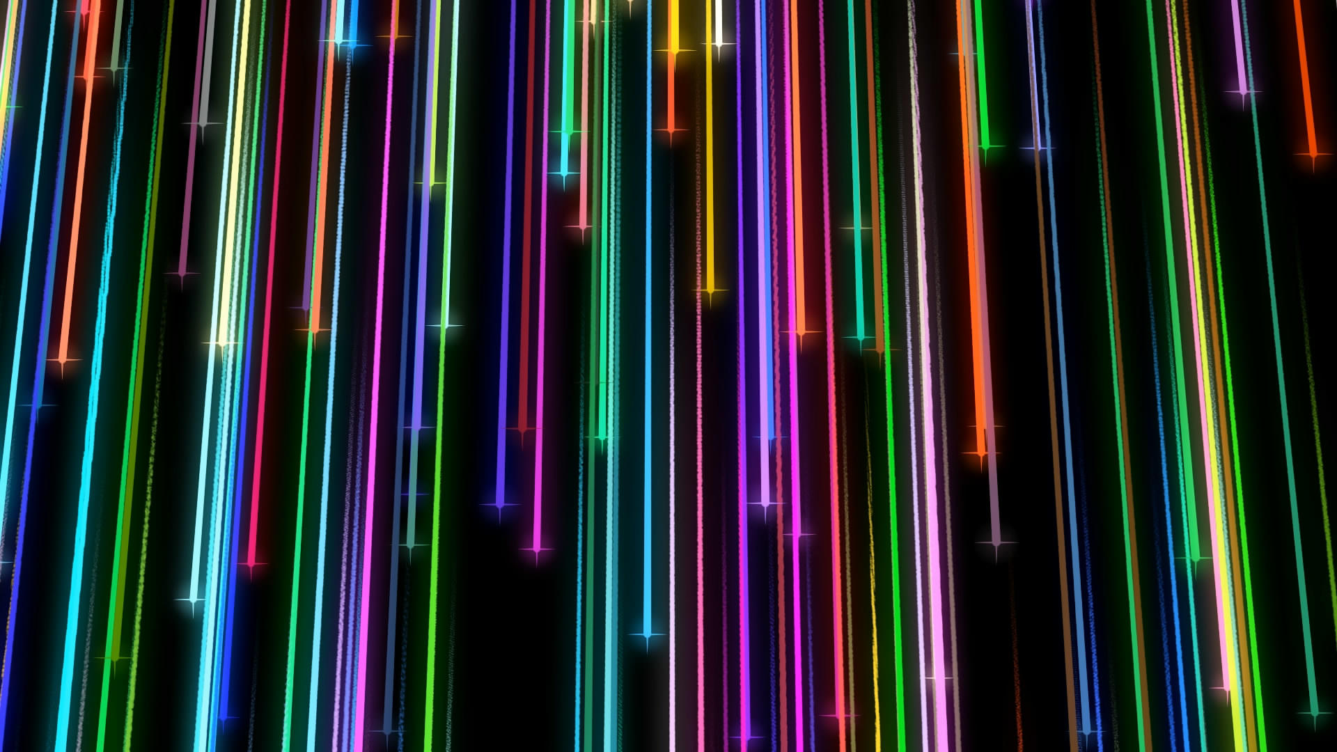 透明通道彩色粒子线条背景素材视频的预览图