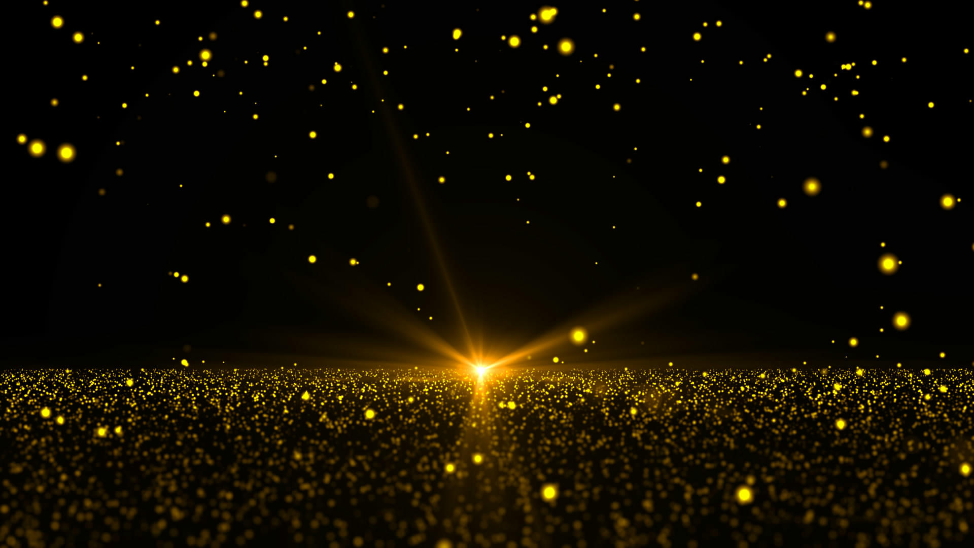 金色粒子光效视频的预览图