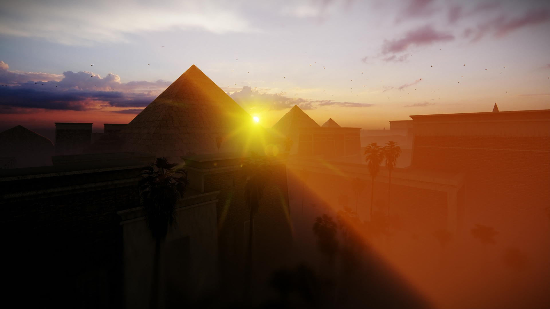 巨大的吉萨金字塔金字塔包括视频的预览图