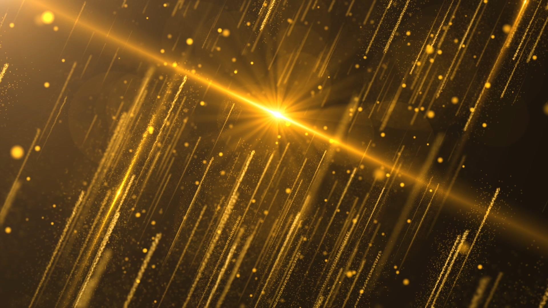 大气金色光线背景视频的预览图