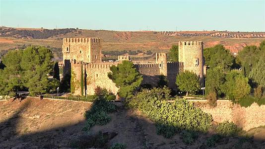西班牙托莱多城堡视频的预览图