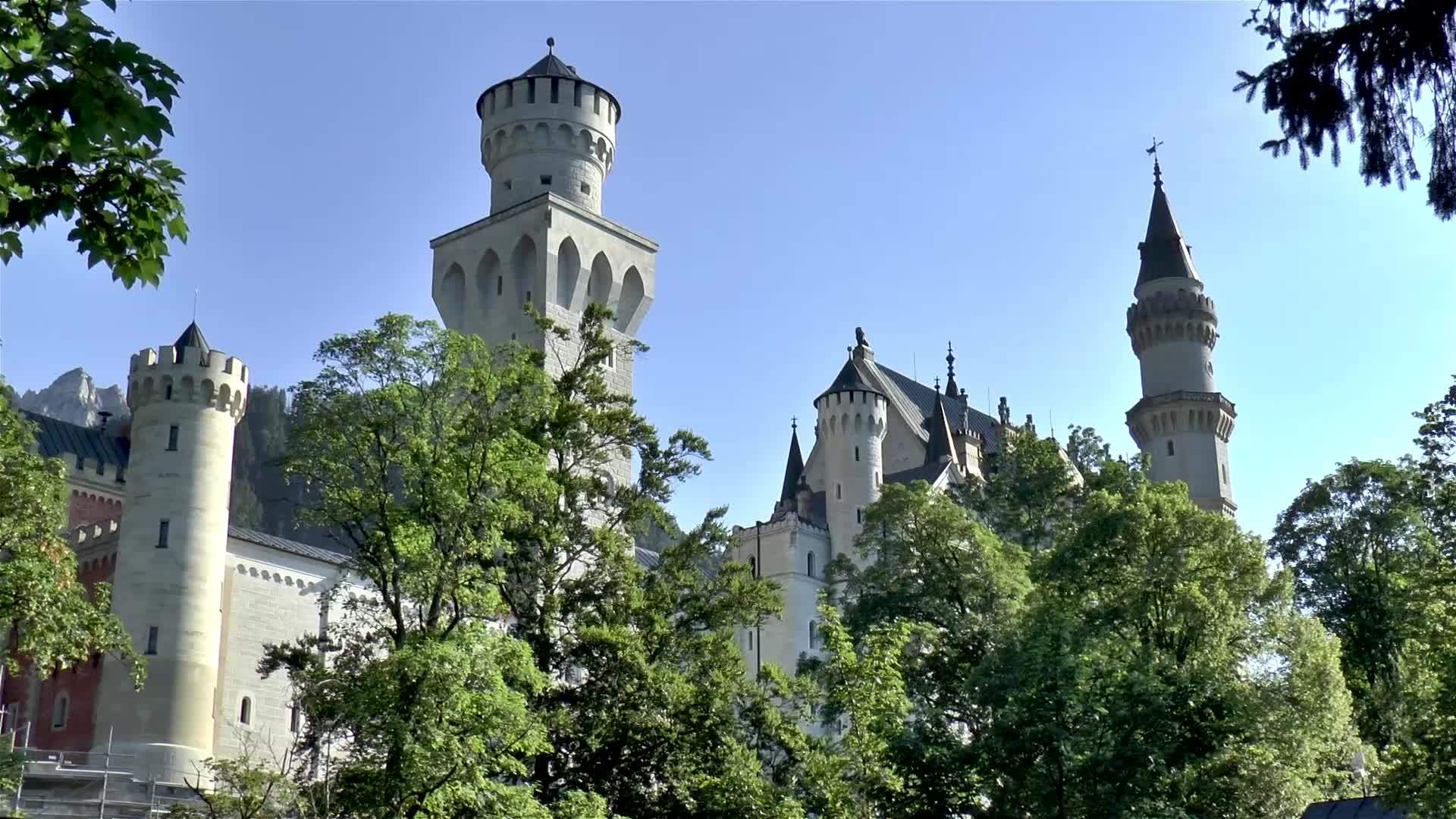 内华士万斯坦城堡视频的预览图