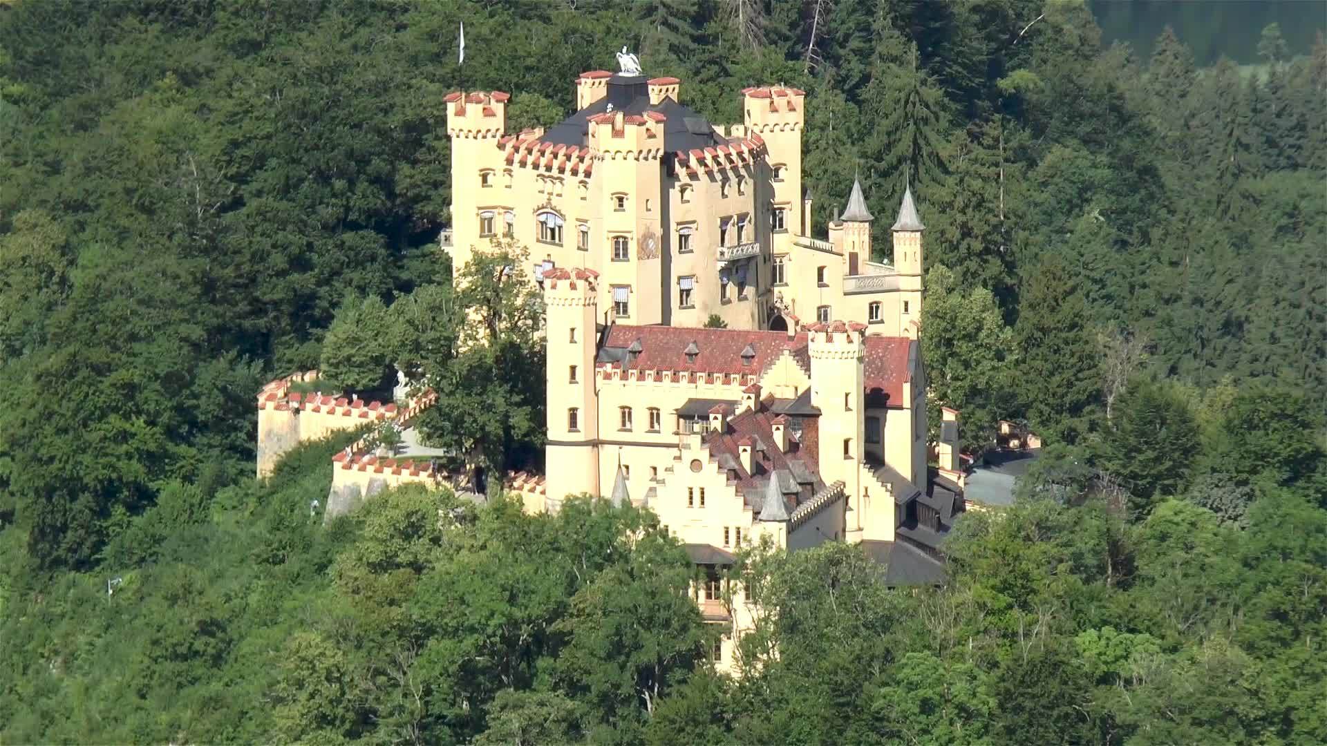 在巴伐利亚德国的城堡视频的预览图
