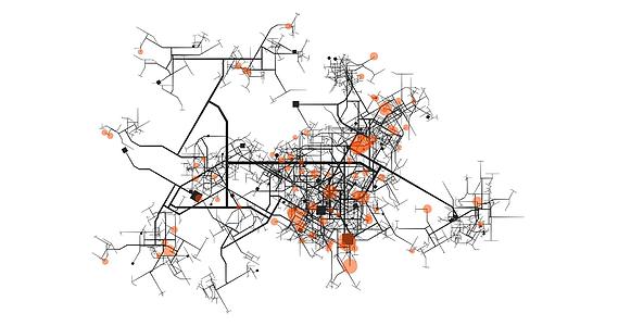 城市热点或犯罪跟踪报告数据视频的预览图