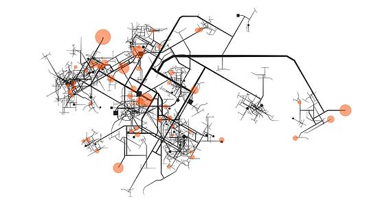 城市热点或犯罪跟踪报告数据视频的预览图