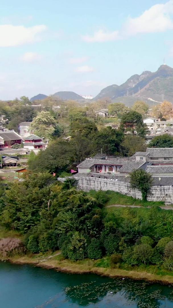 贵州青岩古镇航拍全景升级视频的预览图