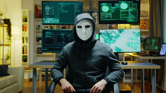 带有白色面具的危险黑客名单包括白色面具视频的预览图