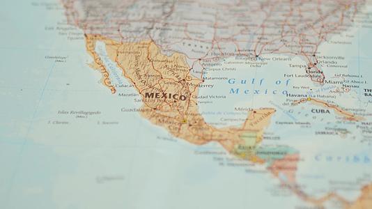 墨西哥模糊地图视频的预览图