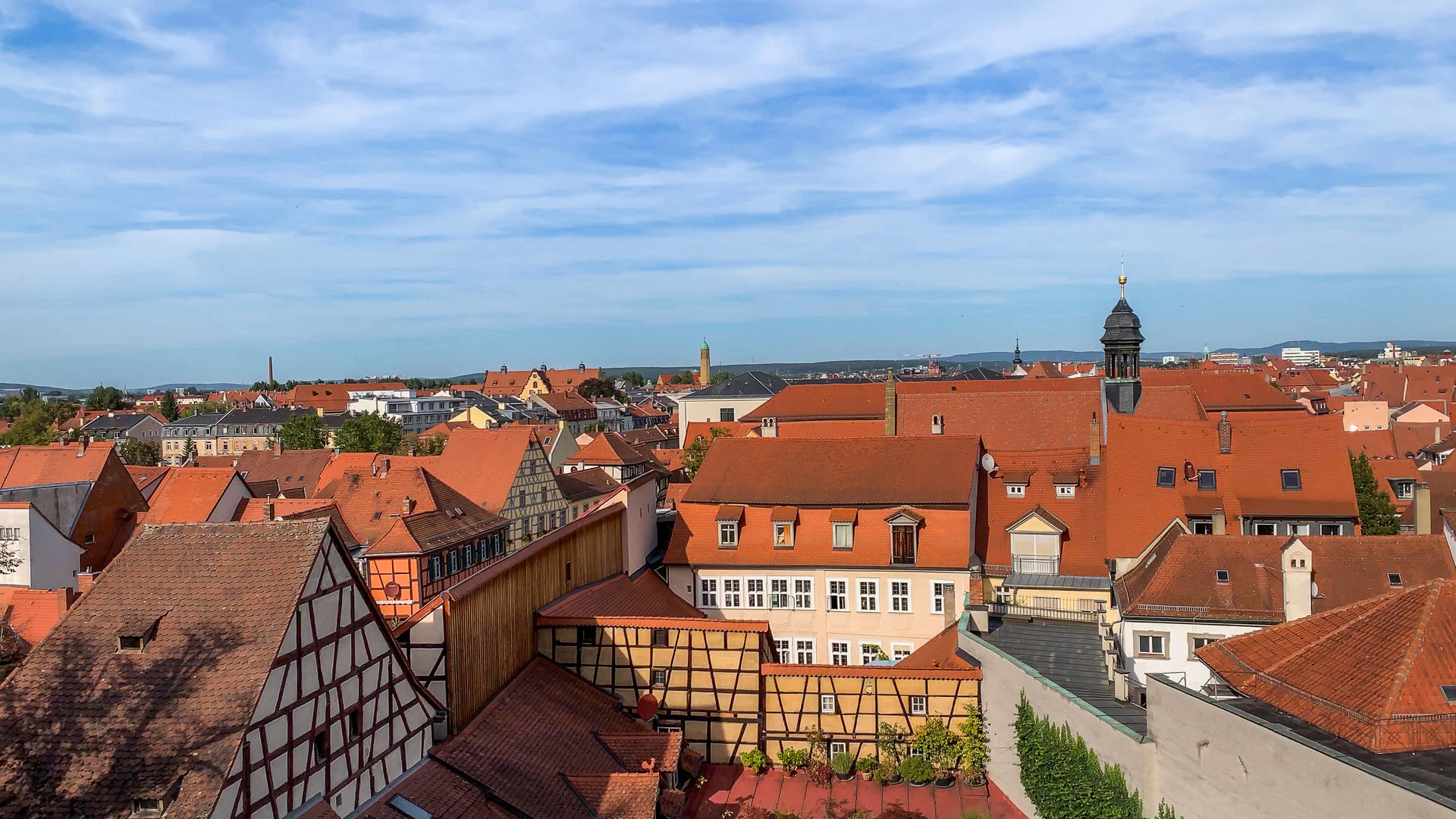 德国著名旅游城市纽伦堡城市风光延时视频视频的预览图