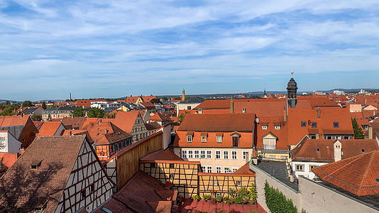 德国著名旅游城市纽伦堡城市风光延时视频视频的预览图