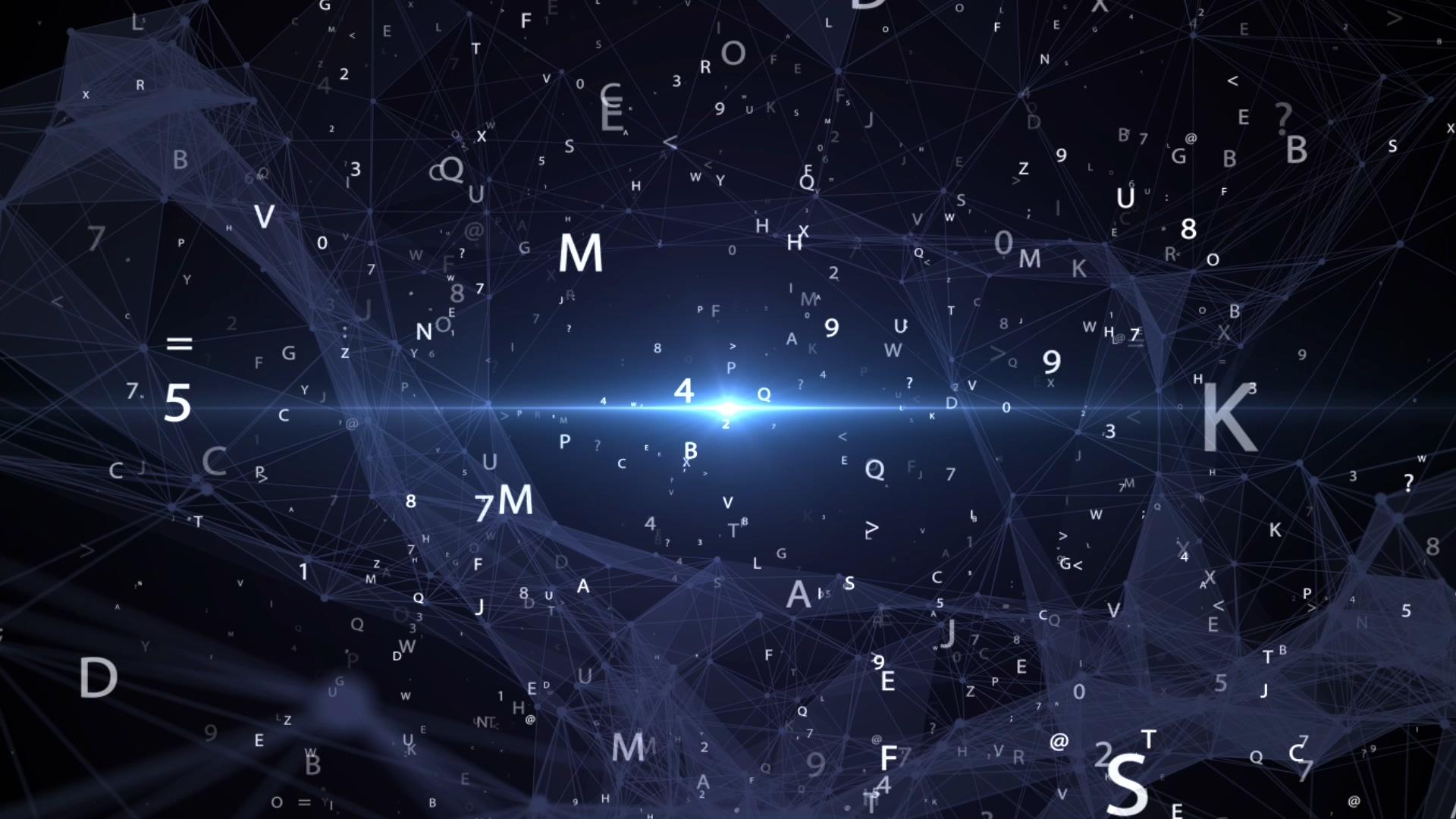 科技粒子背景视频的预览图