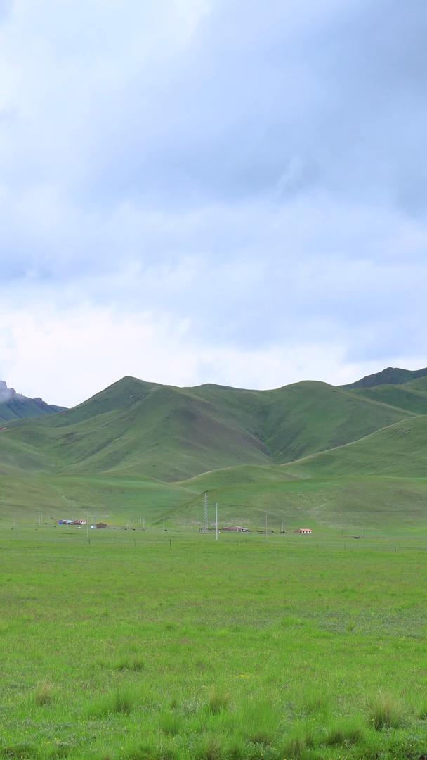 甘肃祁连山自然风光延时视频视频的预览图