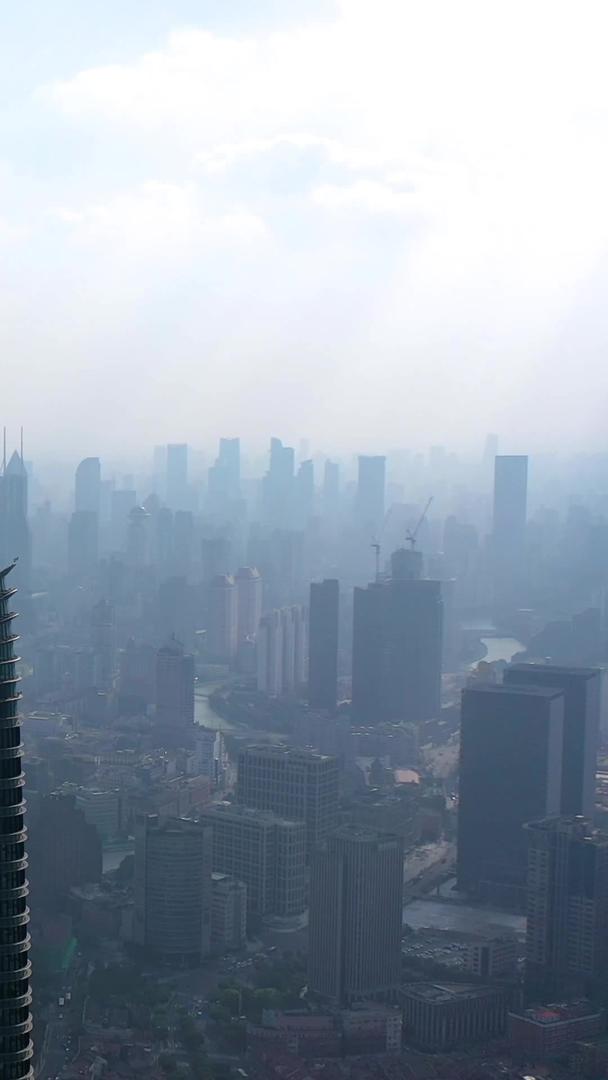 上海地标白玉兰大厦航拍视频的预览图