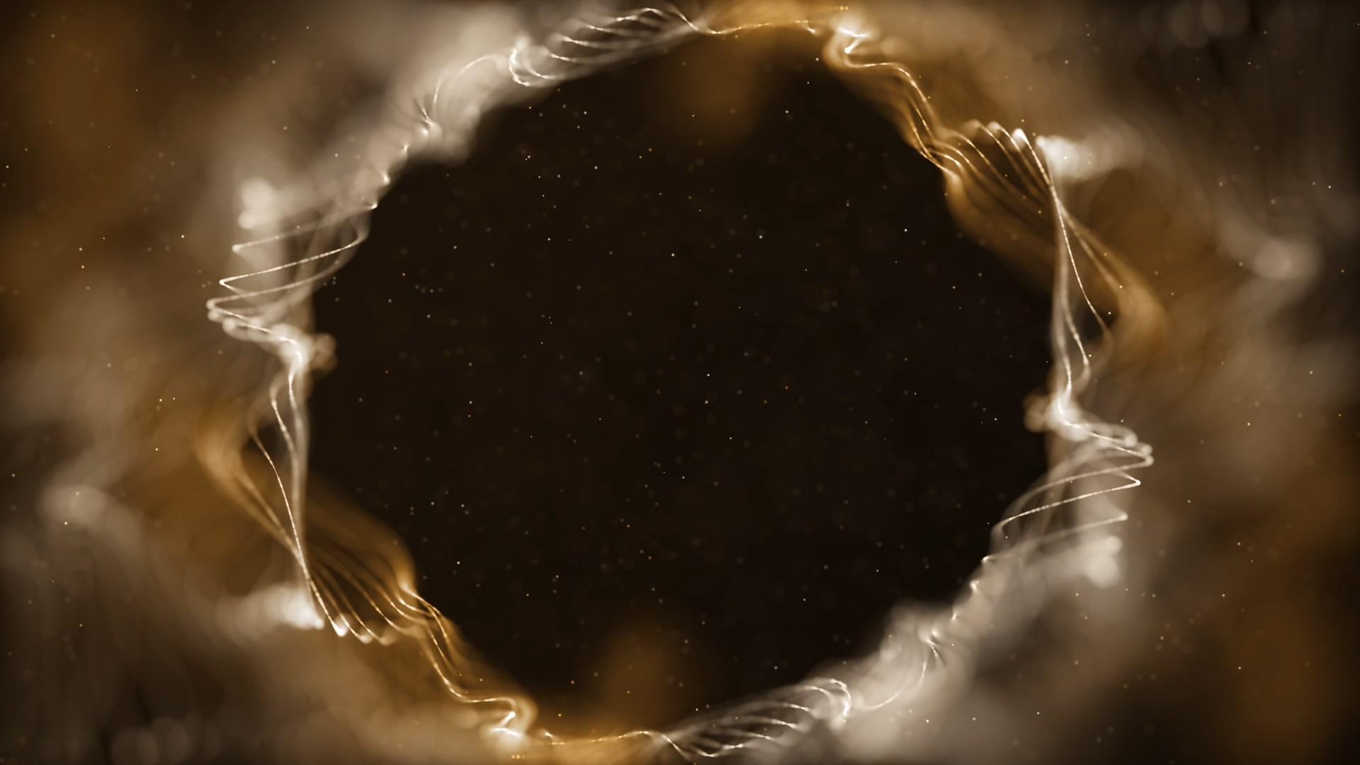 唯美粒子圆圈视频的预览图