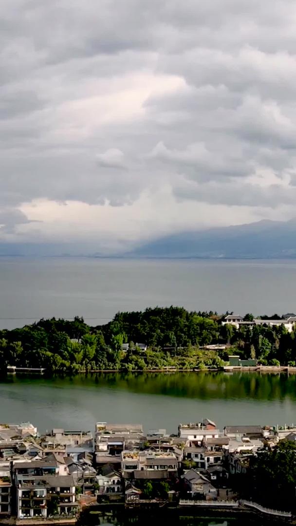 大理洱海自然风光延时材料视频的预览图