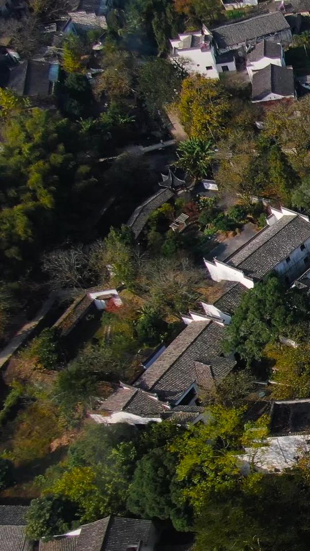 安徽皖南航拍名古村落景区查济视频视频的预览图