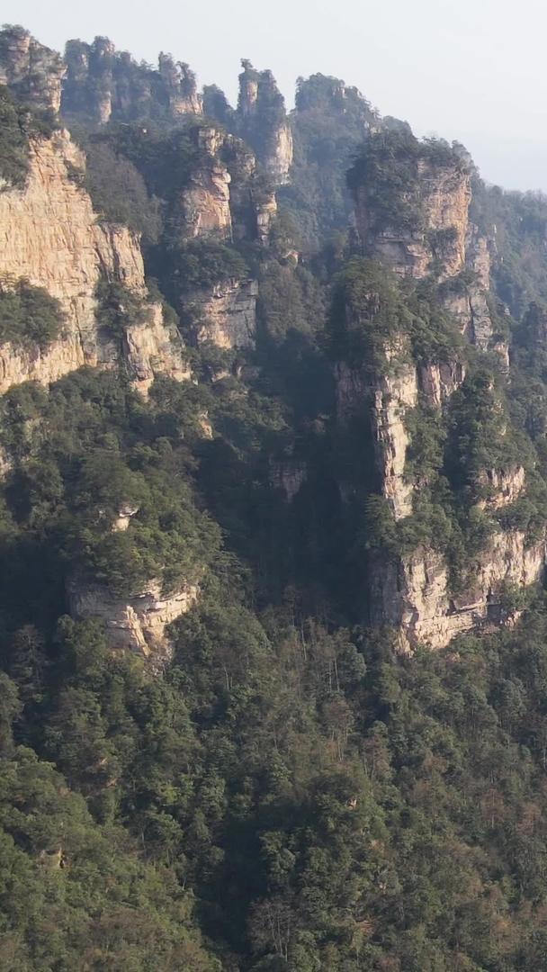 湖南张家界峡谷石峰航拍视频的预览图