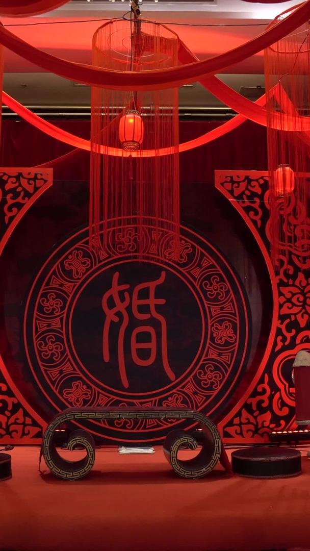 中国传统中式婚礼中式婚礼视频的预览图