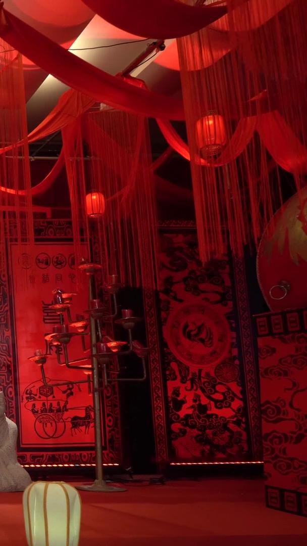 中国传统中式婚礼中式婚礼视频的预览图