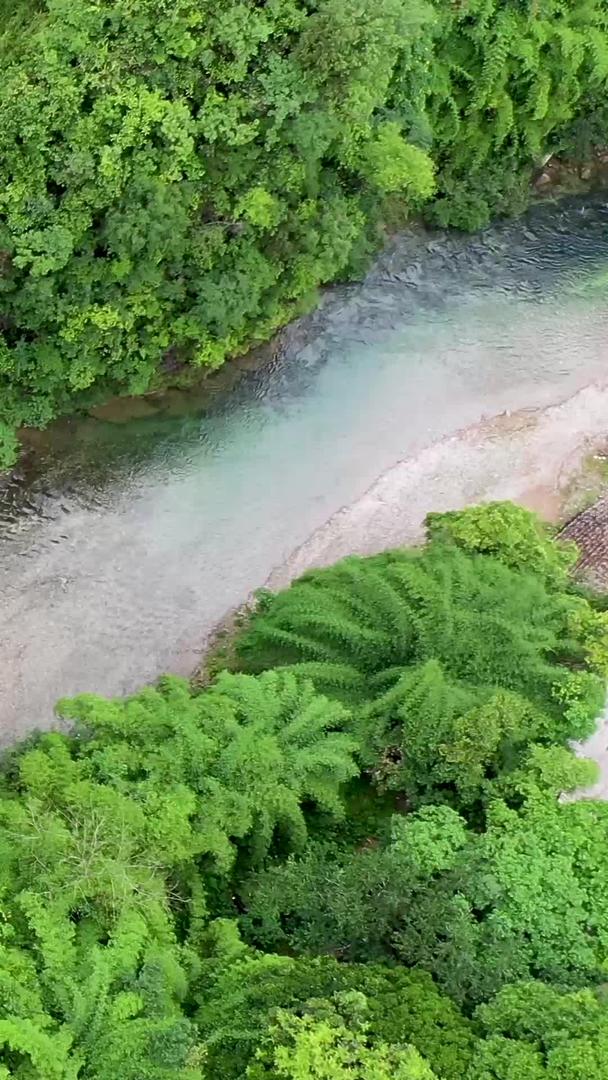 贵州黔东南特色自然环境河流视频视频的预览图