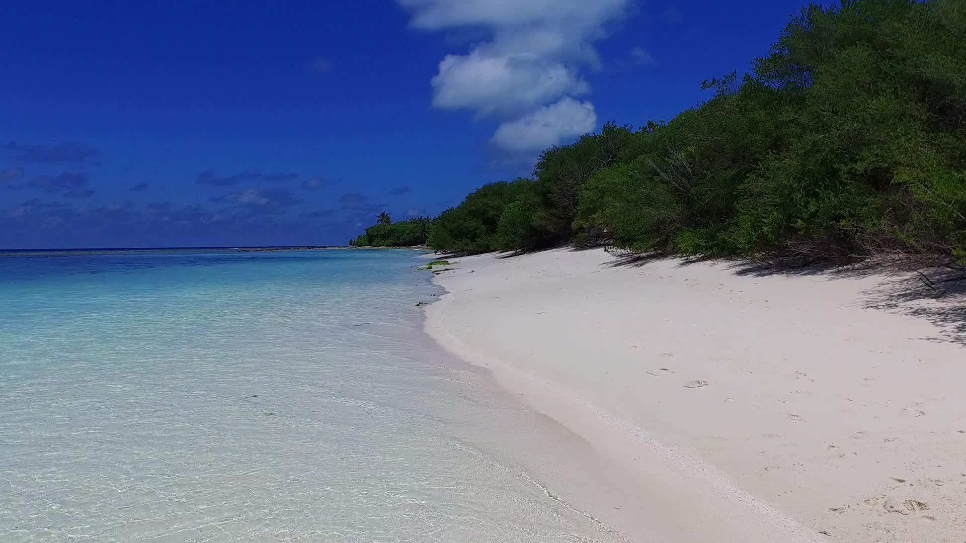 热带度假胜地海滩探险阳光旅游沙巴附近有白色视频的预览图
