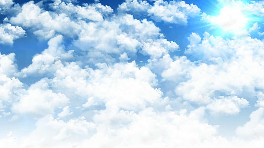 天空流云背景视频素材视频的预览图