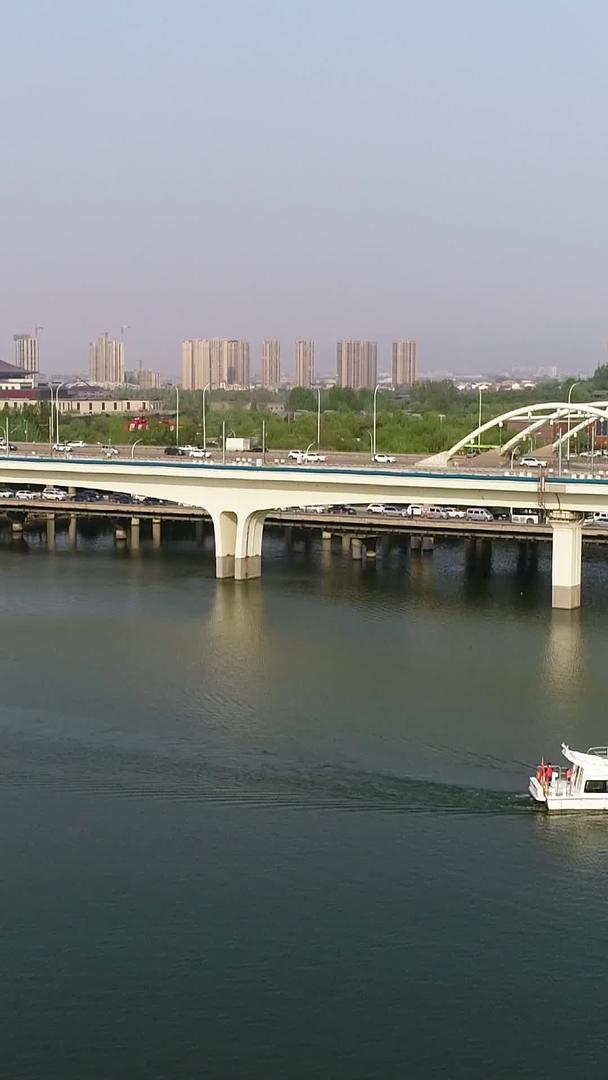 广运桥航拍西安淞河视频的预览图