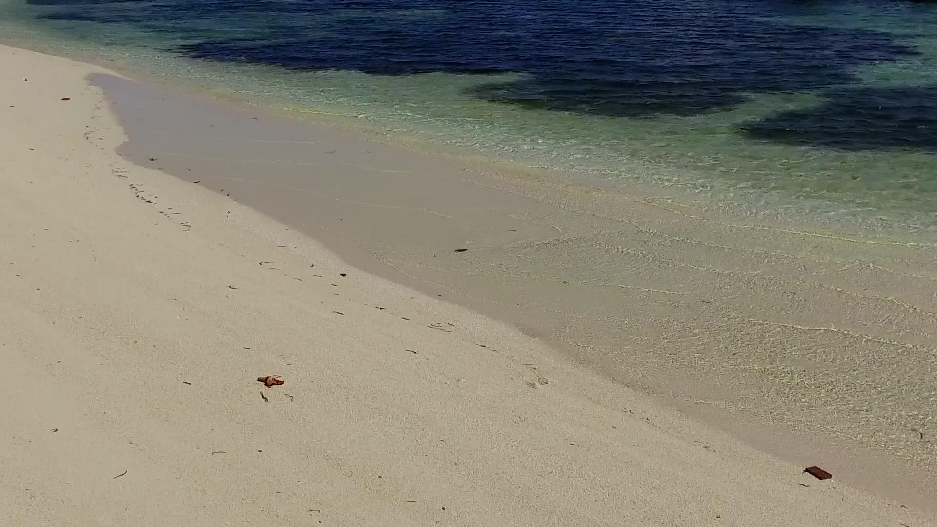 阳光明媚的环礁湖视频的预览图