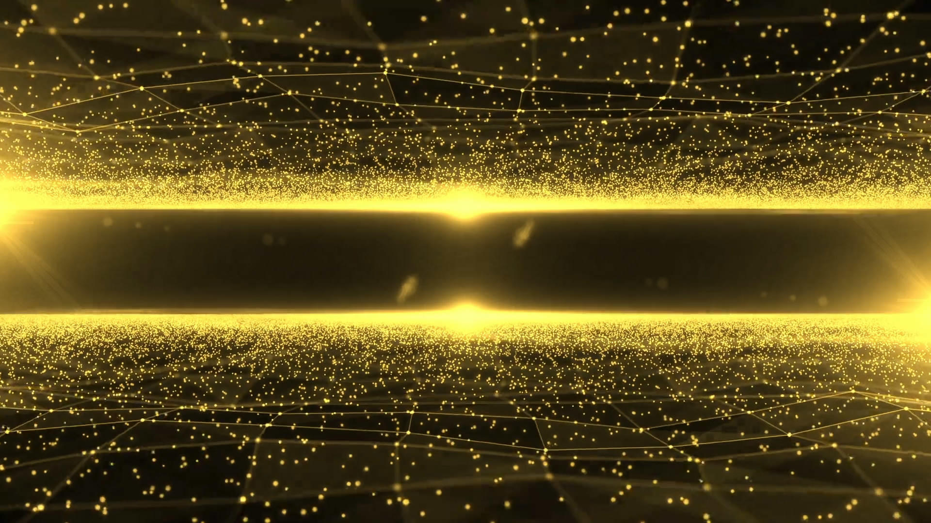震撼大气的金色粒子背景视频素材视频的预览图