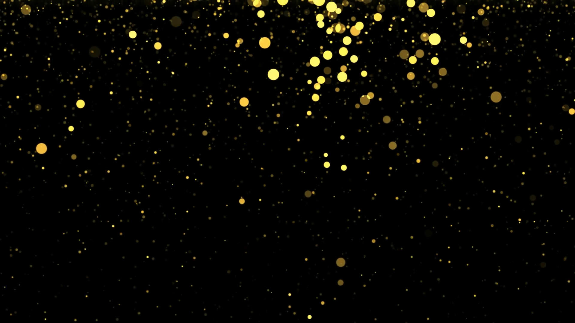 透明通道金色粒子雨视频素材视频的预览图