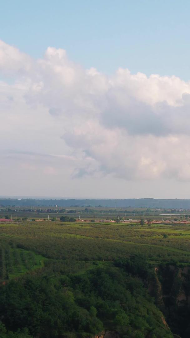 洛川黄土高原苹果园航拍视频的预览图